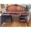 Image 2 : Large Vintage Sideboard With 2 Cupboards & 3 Drawers 79"w x 26"d x 64"h