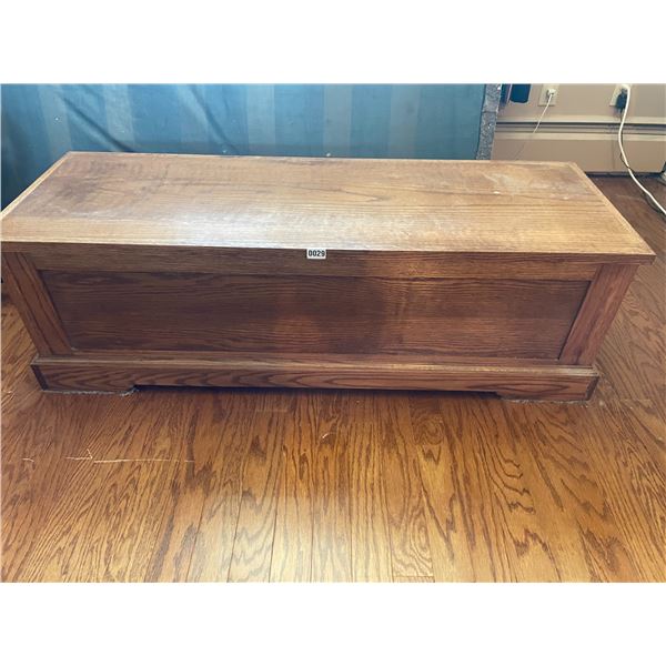 Wooden Storage Hope Chest 54" x 19" x 17"h