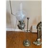 Image 2 : Fire Screen - Oil Lamp - Vintage Electric Side Table Lamp