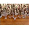 Image 1 : Crystal Basket, Pitcher, Bowls x2, Candle Holder