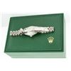 Image 9 : Rolex Ladies Stainless Steel White Diamond Quickset Datejust Wristwatch With Rol