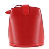 Image 1 : Louis Vuitton Red Epi Leather Cluny Shoulder Bag