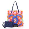 Image 1 : Chanel Multicolor Printed Nylon CC Medium Tote Bag