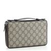 Image 2 : Gucci Brown GG Supreme Coated Canvas Document Case Travel Wallet