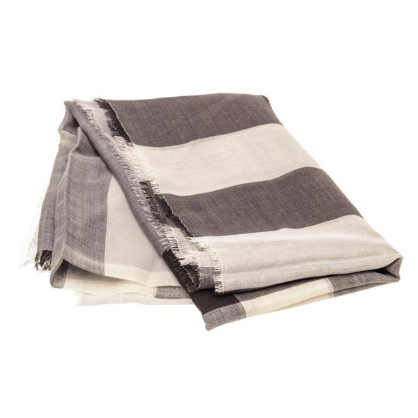 Burberry Grey Novacheck Scarf