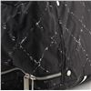 Image 4 : Chanel Black Printed Nylon Travel Line Large Duffle Bag