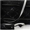 Image 5 : Chanel Black Printed Nylon Travel Line Large Duffle Bag