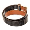 Image 3 : Hermes Black Leather Constance Belt