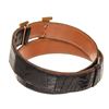 Image 4 : Hermes Black Leather Constance Belt