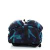 Image 3 : Prada Blue Printed Camo Tessuto Double Front Pocket Large Backpack