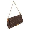 Image 2 : Louis Vuitton Brown Monogram Canvas Leather Favorite MM Bag
