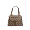 Image 1 : Louis Vuitton Damier Ebene Canvas Leather Knightsbridge Bag