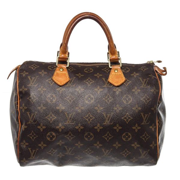 Louis Vuitton Brown Speedy 30cm Satchel Bag