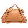 Image 2 : Chloe Tan Leather Paraty Large Shoulder Bag