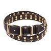 Image 1 : Marc Jacobs Black leather Studded Belt