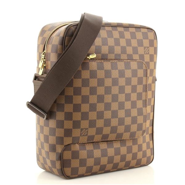 Louis Vuitton Brown Damier Ebene Olav MM Crossbody Bag