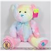 Image 1 : NEW TIE DIE STUFFED TEDDY BEAR