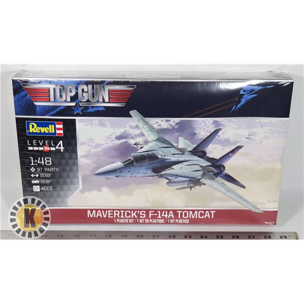 NEW REVELL 1:48 SCALE TOP GUN: MAVERICKS F-14A