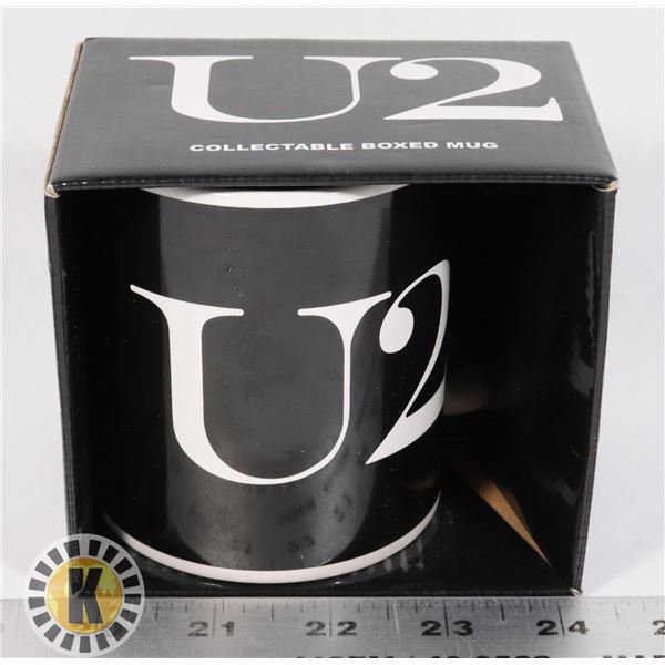 U2 COLLECTABLE BOXED MUG