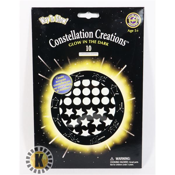 NEW GLOW IN THE DARK CONSTELLATION CREATIONS SET