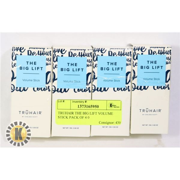 TRUHAIR THE BIG LIFT VOLUME STICK PACK OF 4 0