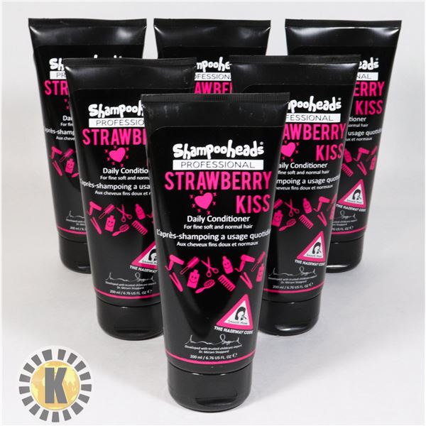 CASE OF 6 SHAMPOOHEADS PROFESSIONAL CONDITIONER