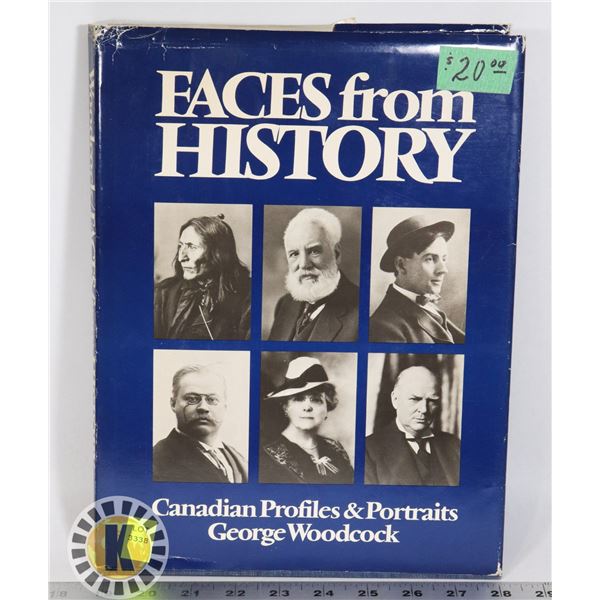 FACES FROM HISTORY HARDCOVER BOOK