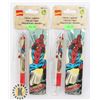 Image 1 : TWO NEW SPIDERMAN PEN AND BOOKMARK SETS