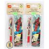 Image 1 : TWO NEW SPIDERMAN PEN AND BOOKMARK SETS