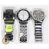 Image 1 : LOT OF THREE MENS FASHION WATCHES