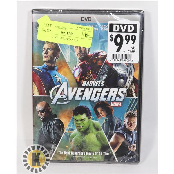 THE AVENGERS DVD NEW