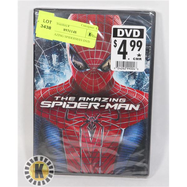 THE AMAZING SPIDERMAN DVD NEW