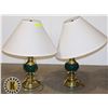 Image 1 : LOT OF 2 VINTAGE STYLE LAMPS