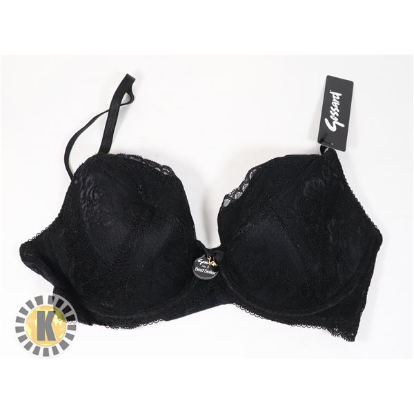 WOMENS 30 E BLACK BRA