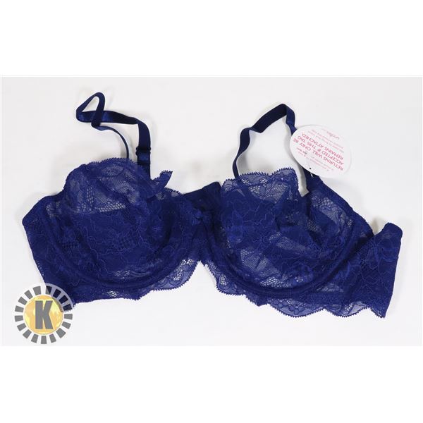 36C BLUE  LACE BRA