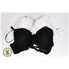 Image 1 : 2 36C BRAS BLACK AND WHITE