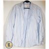 Image 1 : MENS WHITE/BLUE SMALL CHECK POPLIN XL