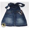 Image 1 : DOLLHOUSE GIRLS DENIM SKIRT OVERALL SIZE L