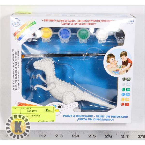 NEW DINO PAINT MODEL TARBOSAURUS