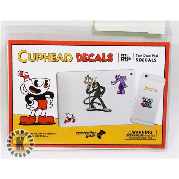 NEW CUPHEAD TECH DECAL PACK