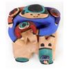 Image 8 : 1996 Acoma Pottery Storyteller by D. Chino