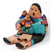 Image 1 : 1996 Acoma Pottery Storyteller by D. Chino