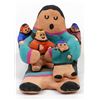 Image 2 : 1996 Acoma Pottery Storyteller by D. Chino