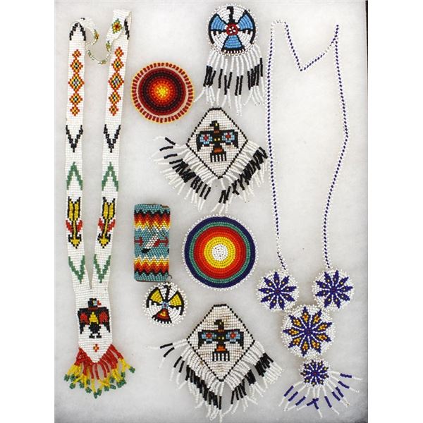 Collection of Southwestern Beadwork