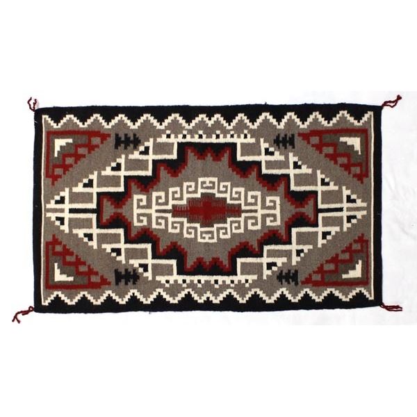 Navajo Ganado Red Wool Textile Rug