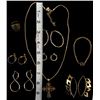 Image 8 : Collection of Goldtone Jewelry