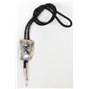 Image 1 : Native American Navajo Sterling Turquoise Bolo
