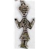 Image 2 : Native American Navajo Sterling Kachina Earrings