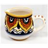 Image 1 : Peruvian Hand Painted Ceramic Pottery Pitcher