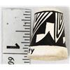 Image 8 : Rare Acoma Pottery Black on White Pottery Thimble